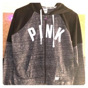 Victoria’s Secret PINK light weight zip up Hoodie